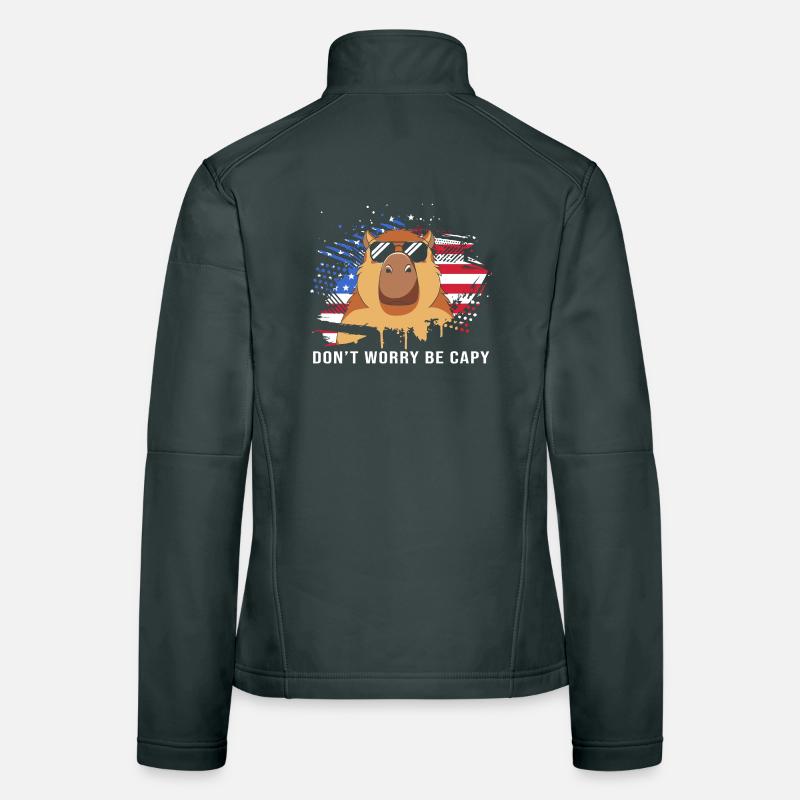 Capybara Frauen Softshelljacke