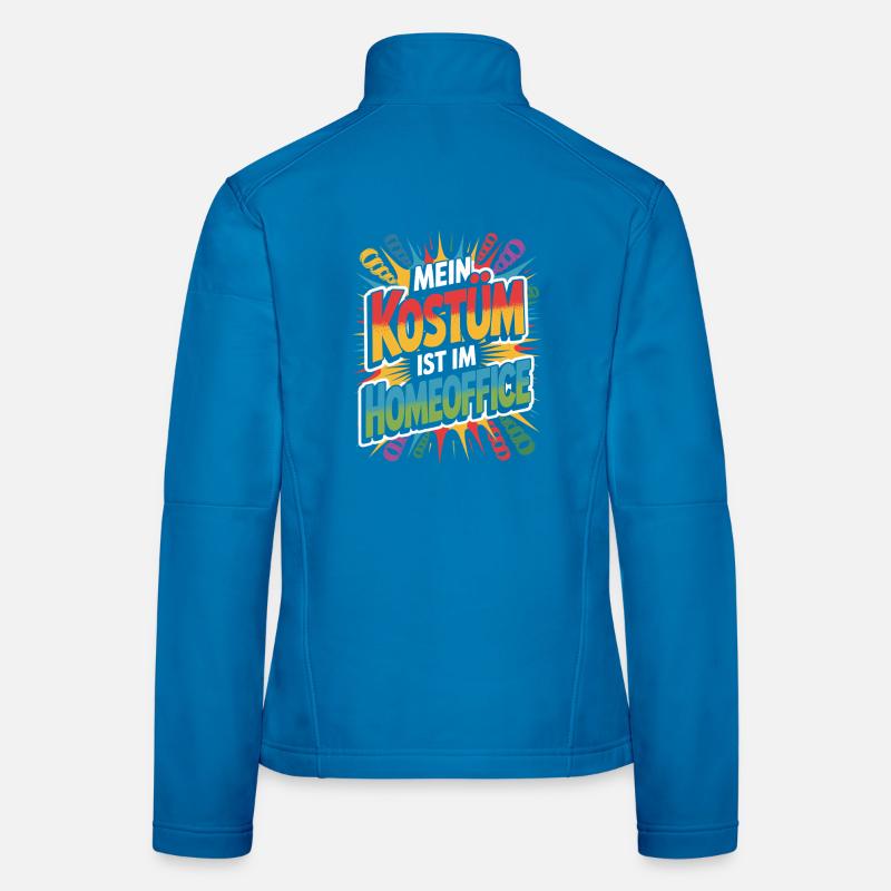 Le costume se trouve dans le bureau du carnaval du bureau principal Veste en tissu softshell Femme