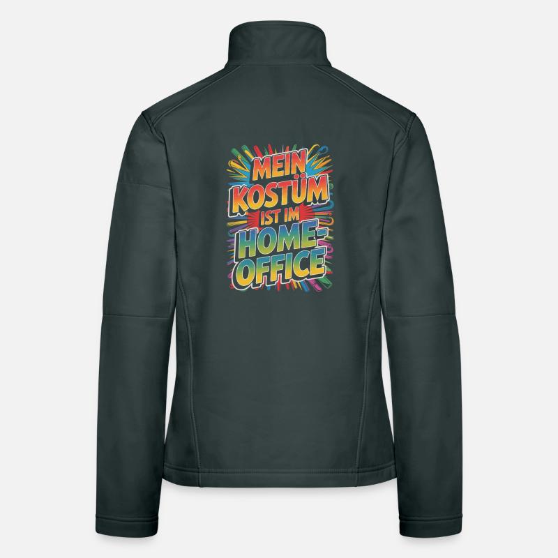 Le costume se trouve dans le bureau du carnaval du bureau principal Veste en tissu softshell Femme