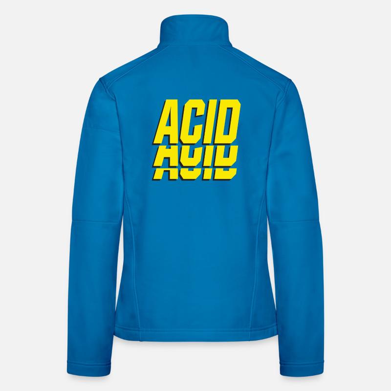 ACIDE Veste en tissu softshell Femme
