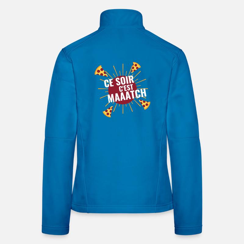 Tonight it's Maatch Pizza Women's Softshell Jacket