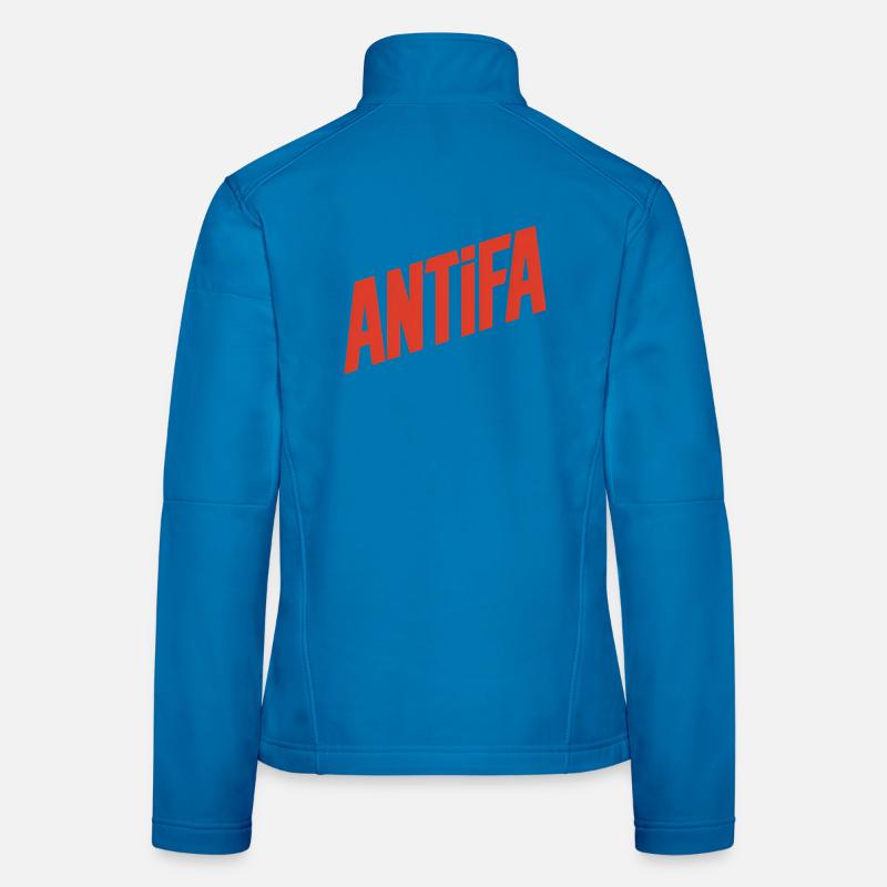 Antifa - Antifascist Merch Women's Softshell Jacket