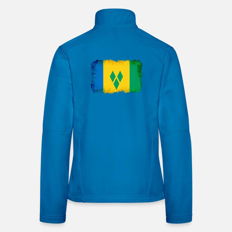 Cadeau pour Saint Veste en tissu softshell Femme