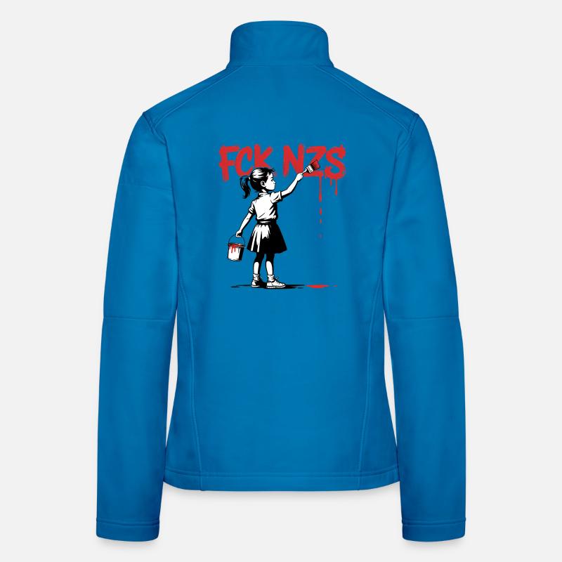 F*ck Nazis - Antifascist Tee Women's Softshell Jacket