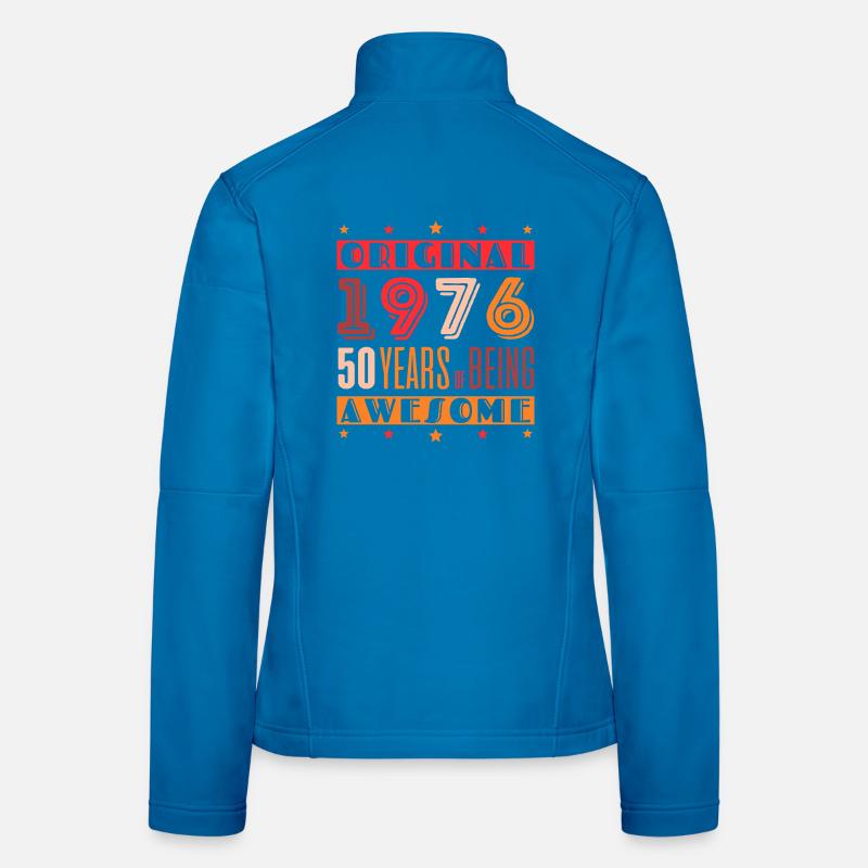 1976 : 50 ans d’expérience spéciale Veste en tissu softshell Femme