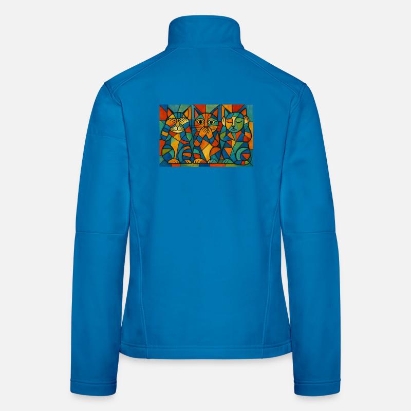 RockyZoo26 - Frauen Softshelljacke - Lichtblau