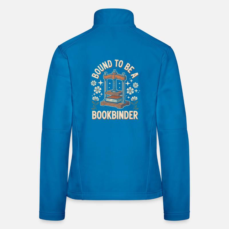 Geborener Buchbinder Frauen Softshelljacke