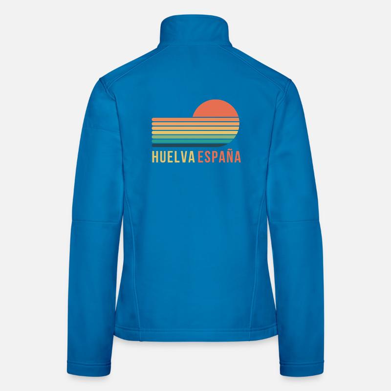 Huelva, Spanien Frauen Softshelljacke