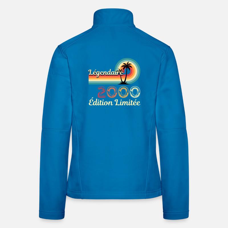 Légendaire 2000, édition limitée Veste en tissu softshell Femme
