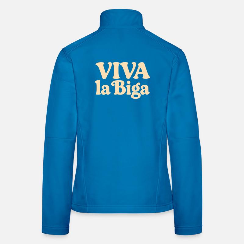 Viva la Biga - Es lebe der Vorteig! Frauen Softshelljacke