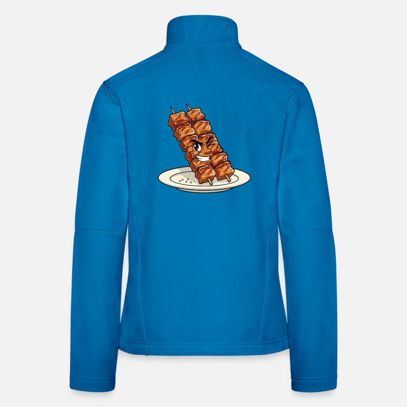 Gegrillter Spießheld Frauen Softshelljacke