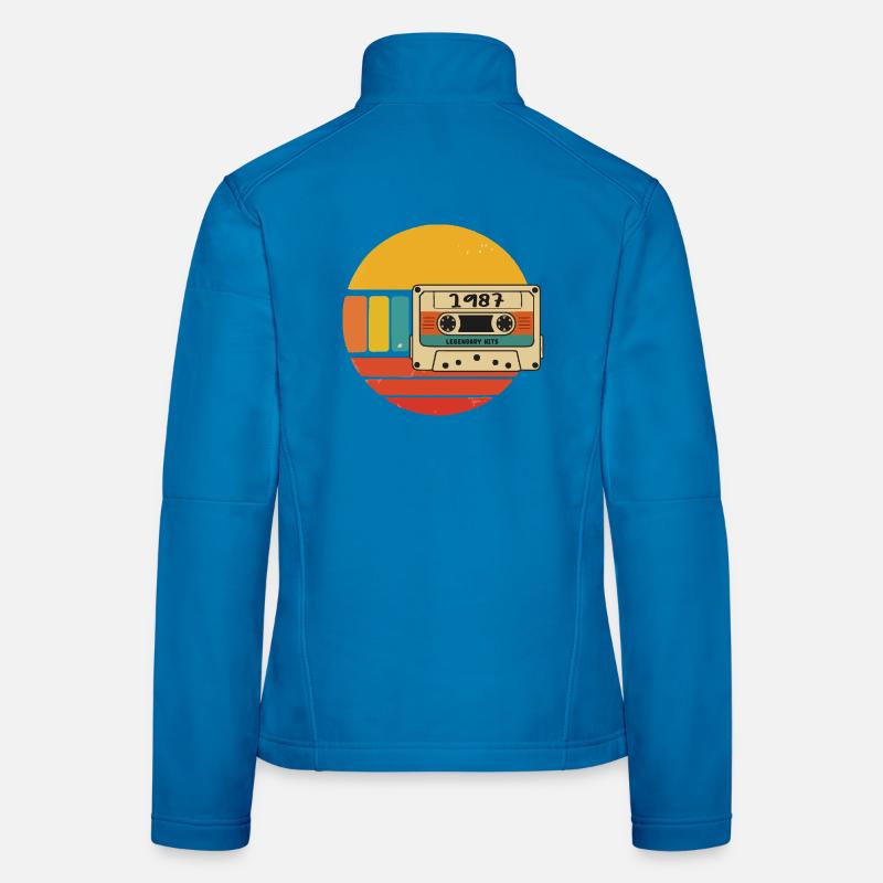 Geburtstag 1987 1987 Geburtstag 1987 Geburtstag Frauen Softshelljacke