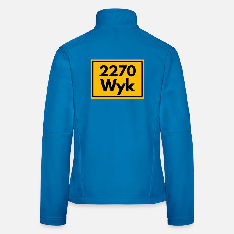 OLD POSTCODE POSTCODE RETRO 2270 WYK – FÖHR INSEL Women's Softshell Jacket