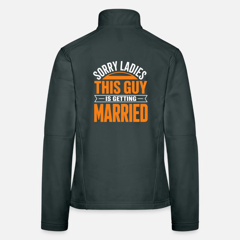 This Guy Is Getting Married Women's Softshell Jacket