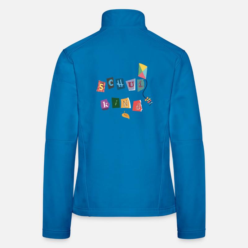 Écolier Veste en tissu softshell Femme