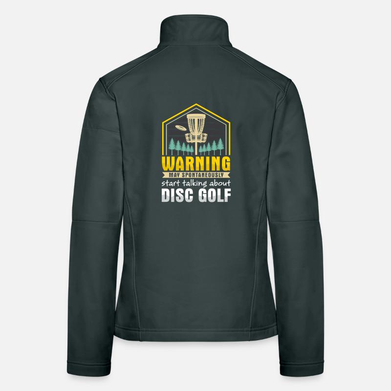 Disc Golf Geschenke Discgolf Frauen Softshelljacke