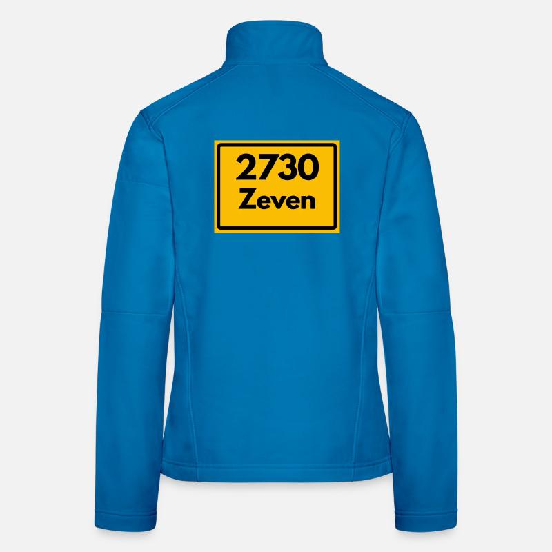 ANCIEN CODE POSTAL RÉTRO 2730 ZEVEN – GEESTHELD Veste en tissu softshell Femme