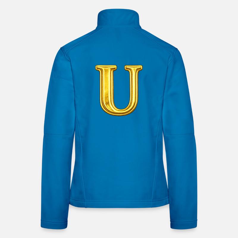 Golden U Monogram Women's Softshell Jacket