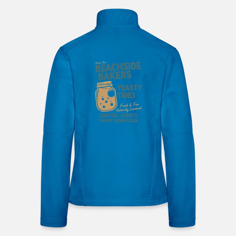 Sourdough Bread Baking Aesthetics Design Women's Softshell Jacket