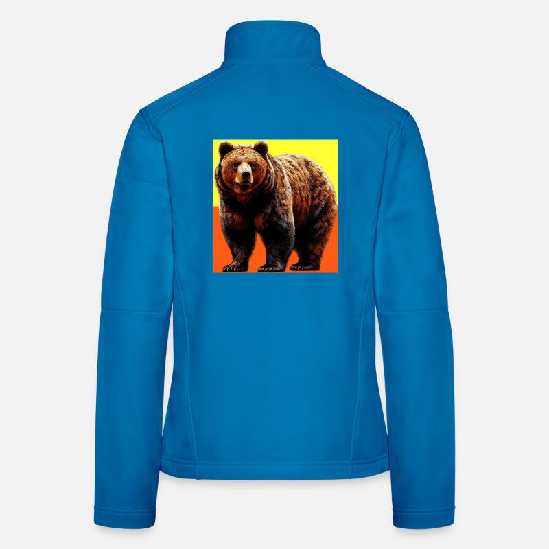 ours Veste en tissu softshell Femme