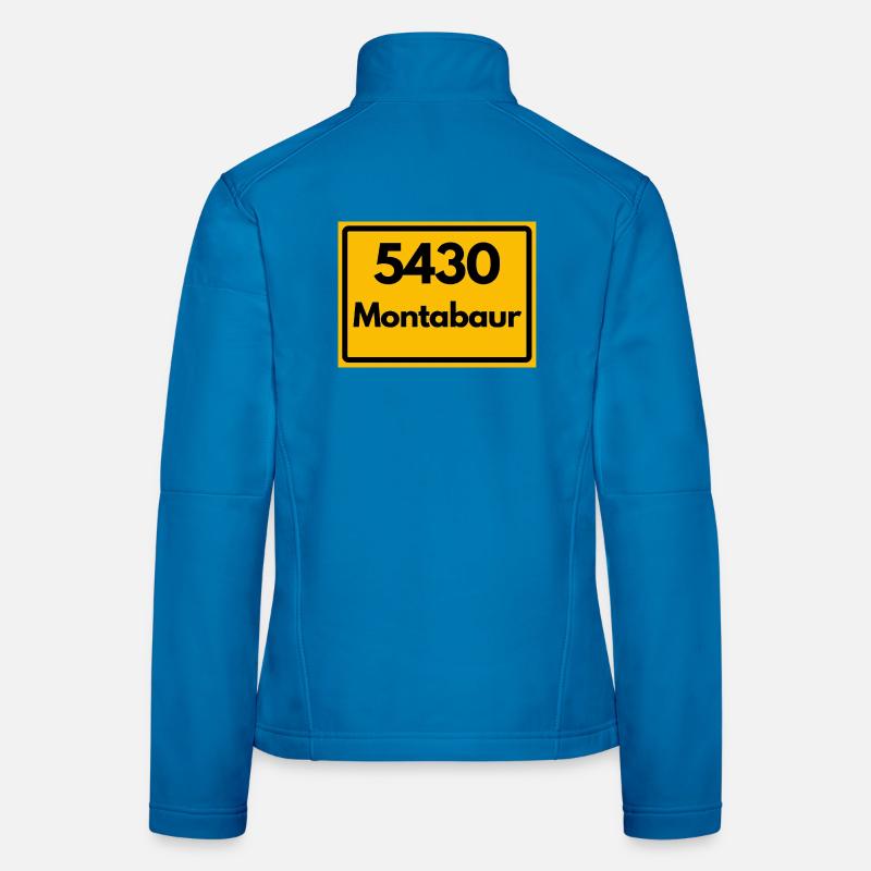 OLD POSTCODE POSTCODE RETRO 5430 MONTABAUR Women's Softshell Jacket