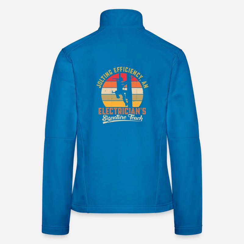 Electrician, Electronics Technician, Electrician Women's Softshell Jacket