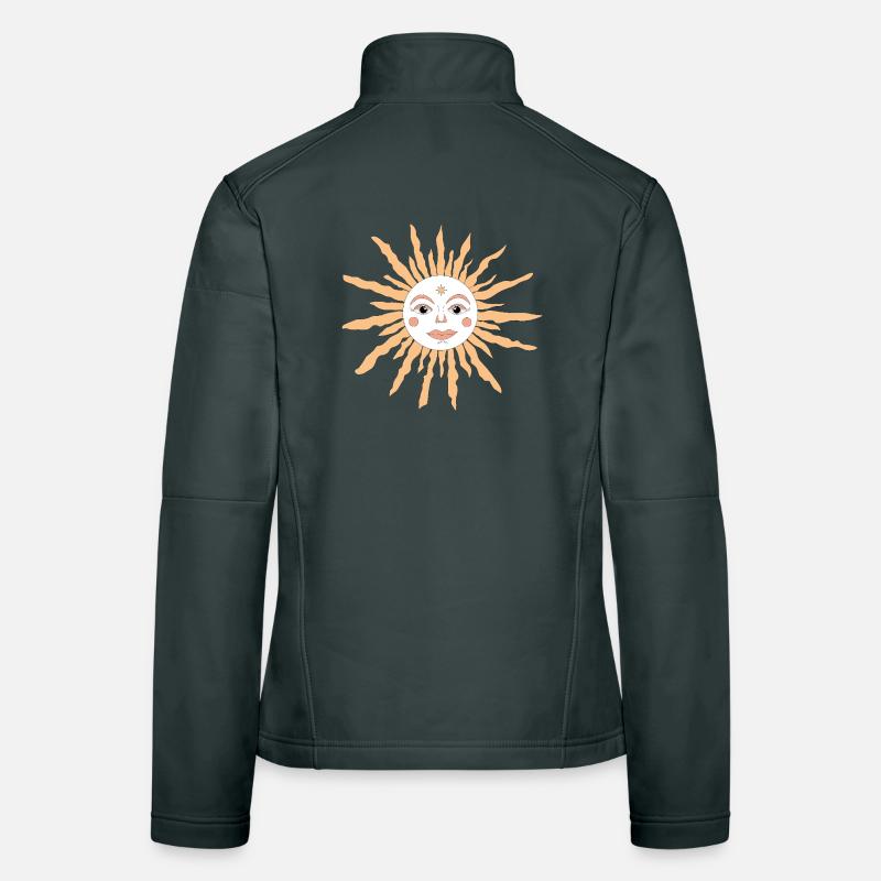 Soleil Céleste Veste en tissu softshell Femme