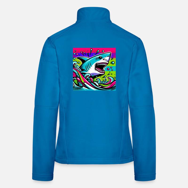 Requin Veste en tissu softshell Femme