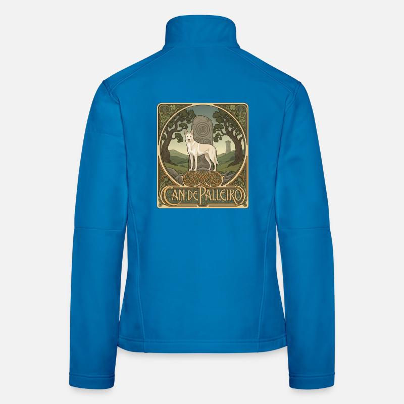 Der Wächter von Teixo: Adel von Can de Palleiro Frauen Softshelljacke