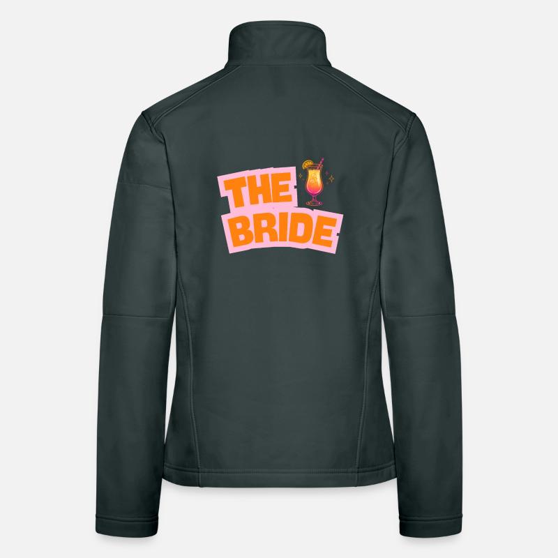 The Bride - Cocktail - customizable Women's Softshell Jacket