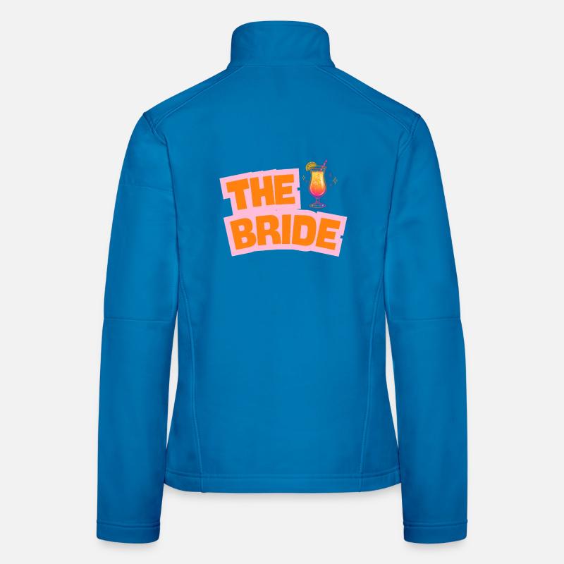 The Bride - Cocktail - customizable Women's Softshell Jacket