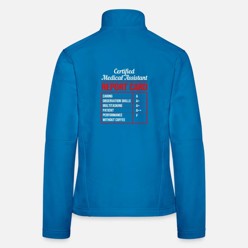 Assistant médical MFA Veste en tissu softshell Femme