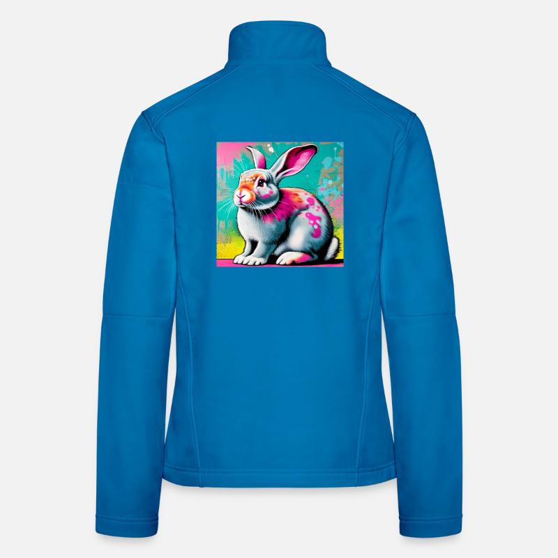 lapin Veste en tissu softshell Femme