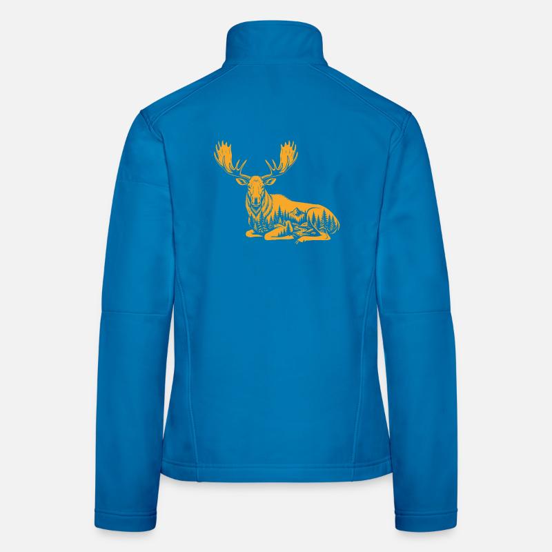 Elch Frauen Softshelljacke