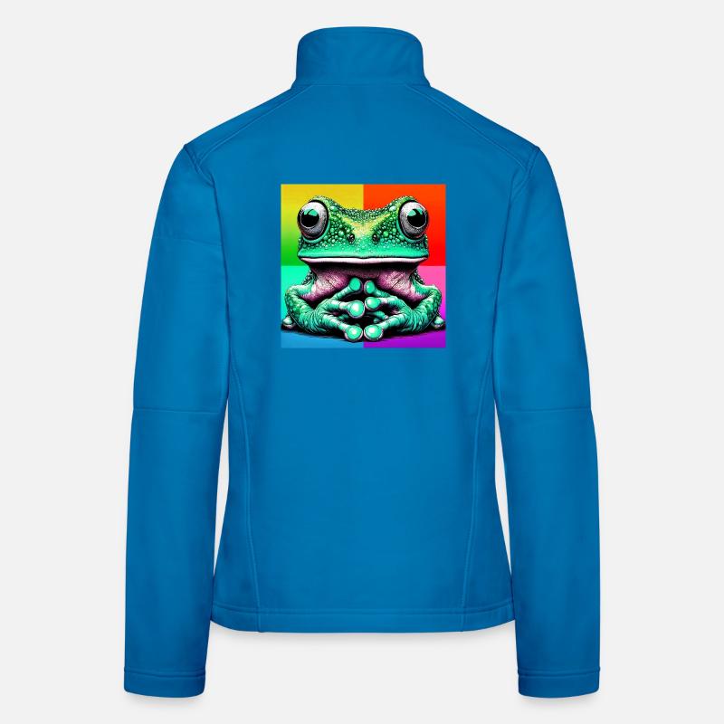 Frosch Frauen Softshelljacke