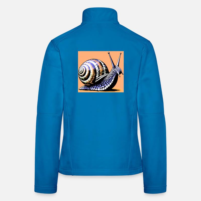 Escargot Veste en tissu softshell Femme
