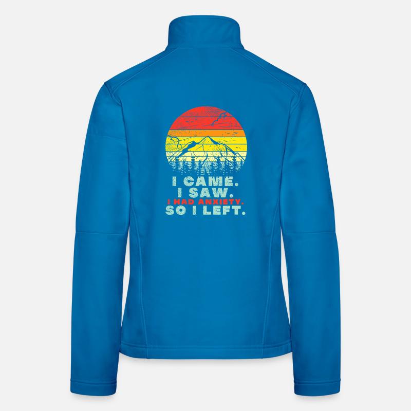 Sunset Peak Anxiety Escape Women's Softshell Jacket