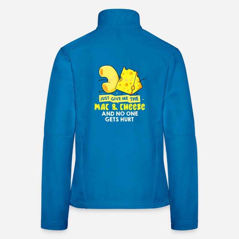 Mac & Cheese Meme Tee Women's Softshell Jacket