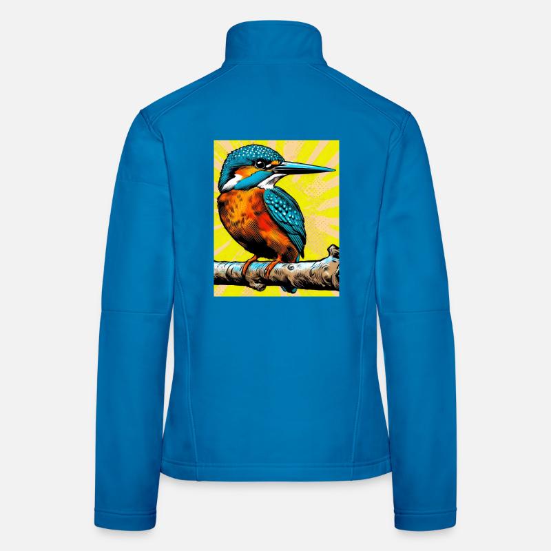 Eisvogel Frauen Softshelljacke
