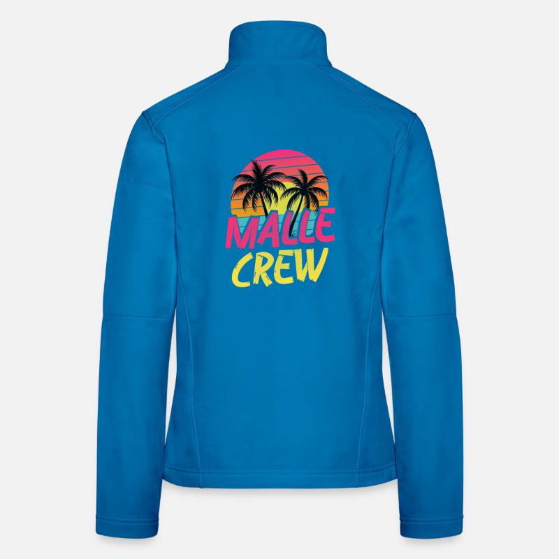 Malle Crew Veste en tissu softshell Femme