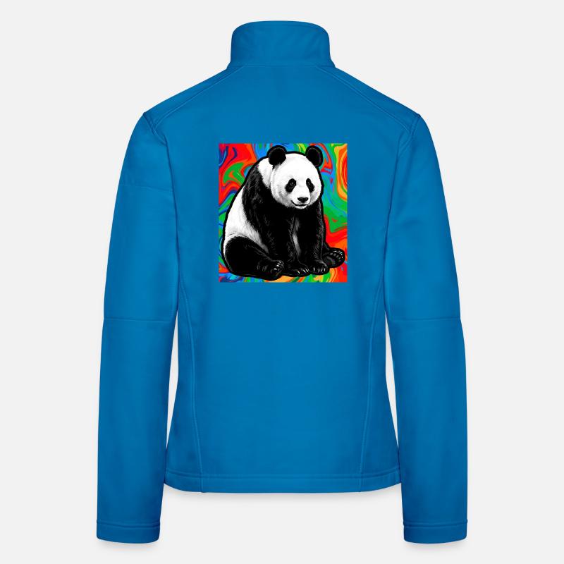 Panda Frauen Softshelljacke