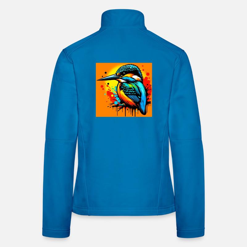 Eisvogel Frauen Softshelljacke