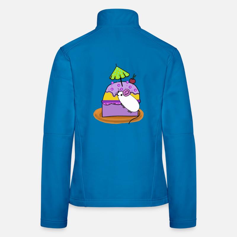 Kuchen Maus Muffin Mäuse Frauen Softshelljacke