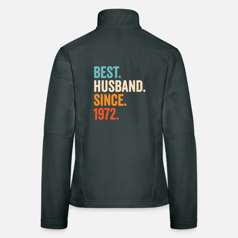 Bester Ehemann seit 1972 Frauen Softshelljacke