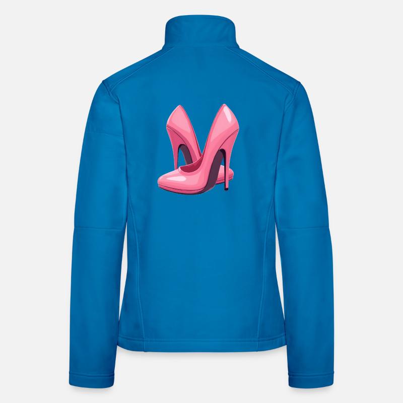 Chaussures à talons hauts Veste en tissu softshell Femme