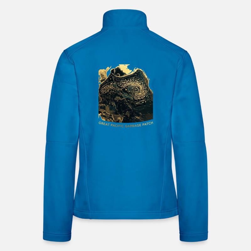 Pacific Garbage Patch Frauen Softshelljacke