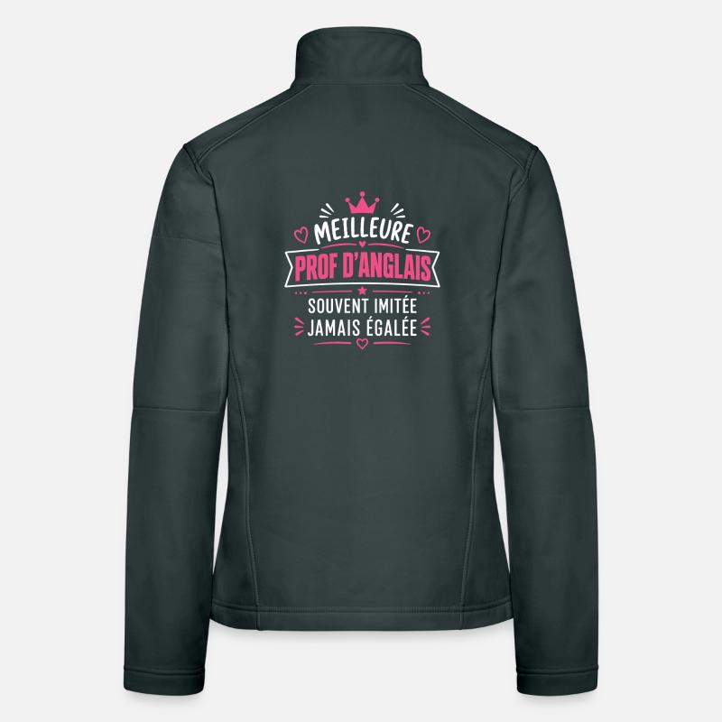 Prof d'anglais Veste en tissu softshell Femme