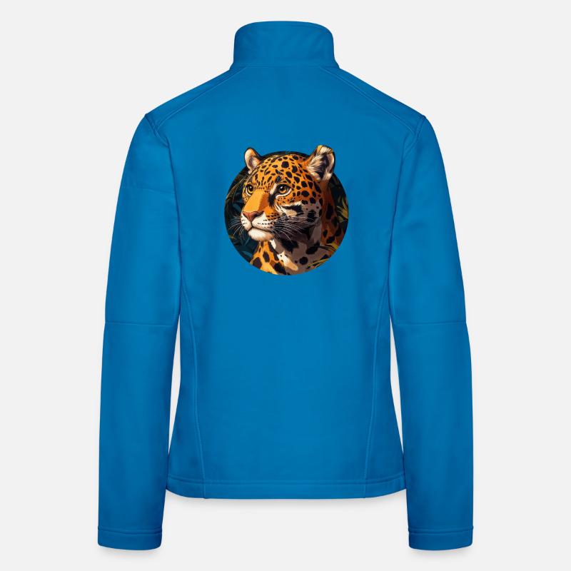 Design de Jaguar Veste en tissu softshell Femme