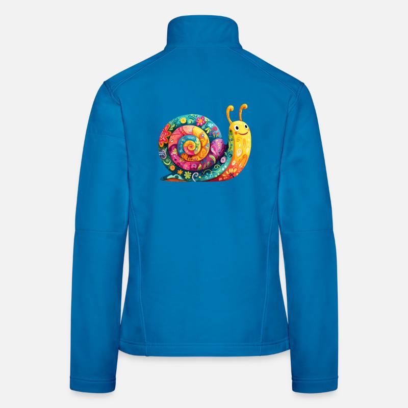 Colourful spiral Women's Softshell Jacket
