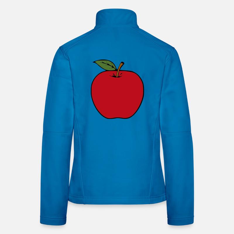 Apple Minimalist Gift Women's Softshell Jacket